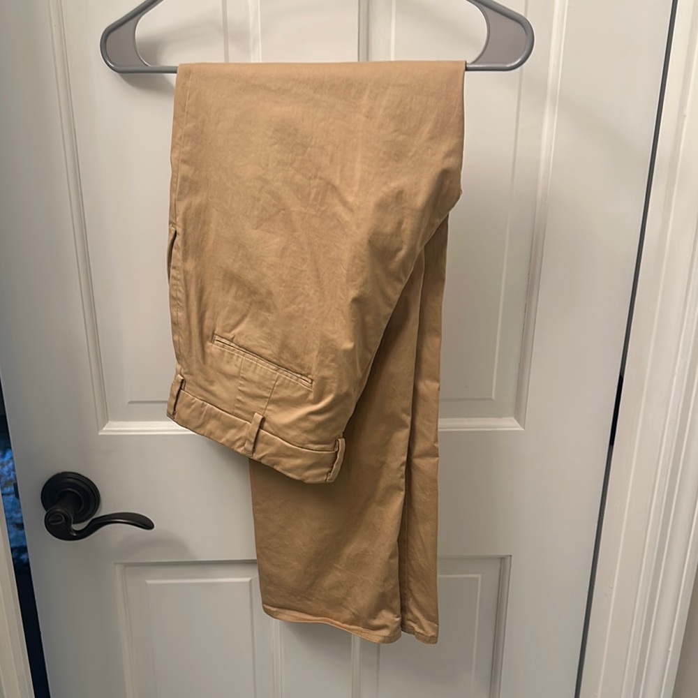 Murano Tan Chinos Classic Cotton Blend
